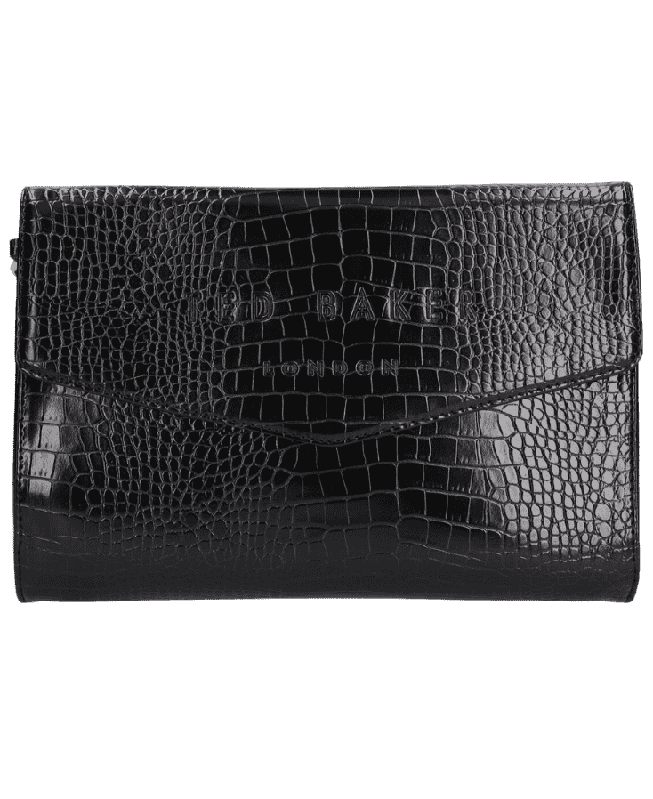 Croco clutch Ted Baker