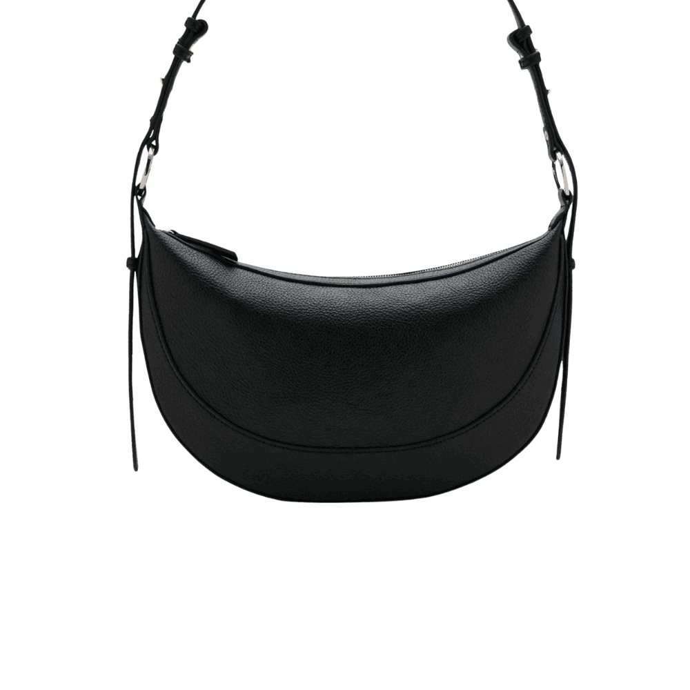 Isabel Marant Oskan moon bag dupe onder de 100 euro - mango